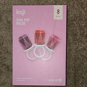 Ring Pop Molds - Red, Pink, and Purple